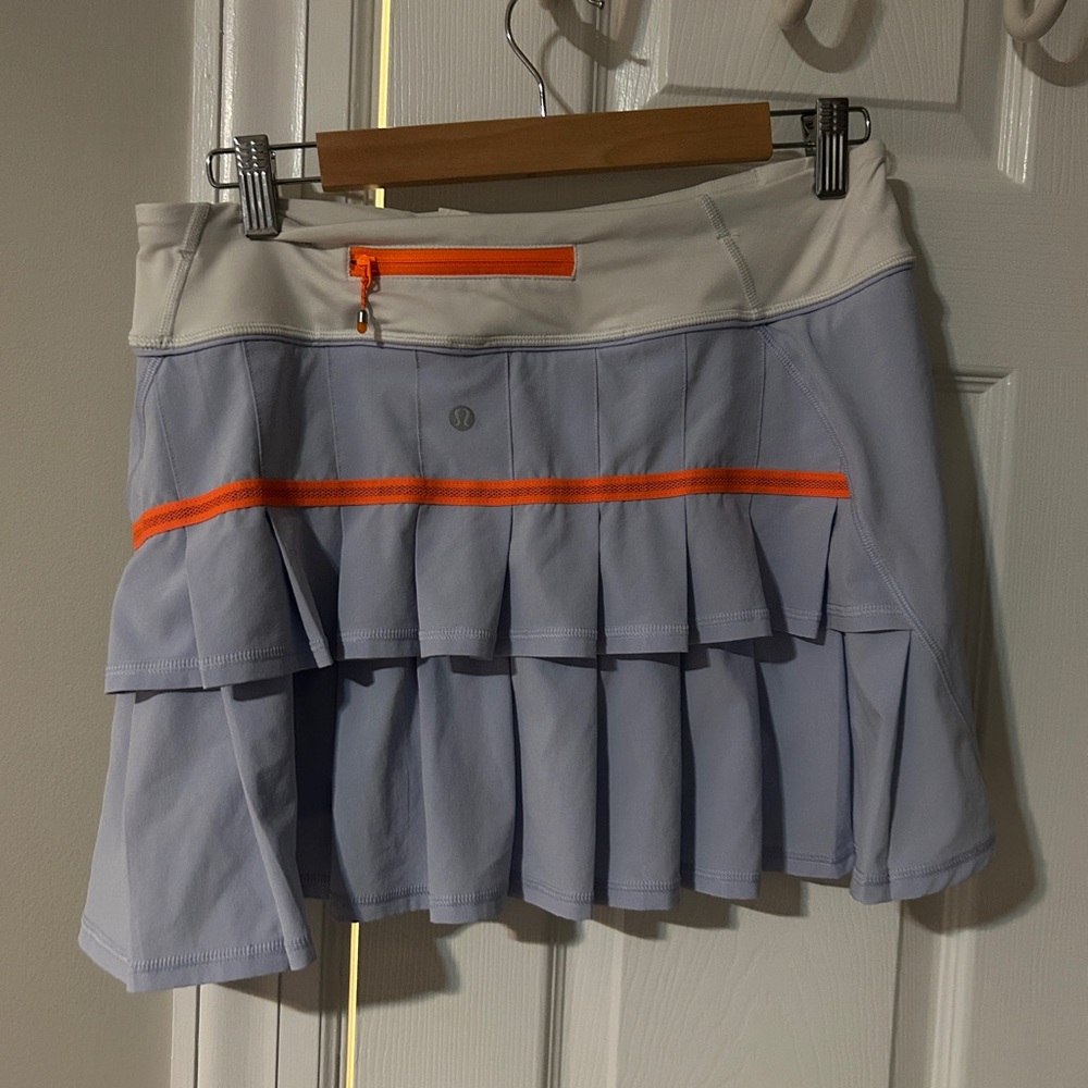 lulu lemon pace rival mid rise skirt size 8 tall